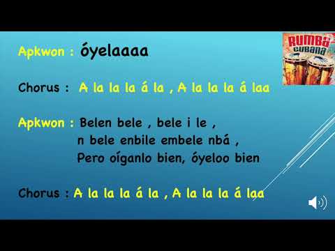 Video: Rumba - Yambú - Tiempo de España - María Belén